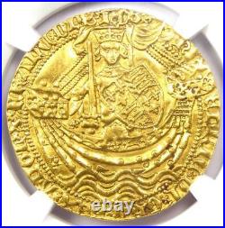 1413-1422 Britain England Gold Henry V Noble Gold Coin NGC AU Details