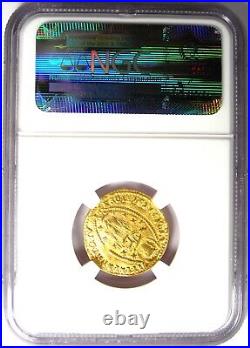 1462-1471 Italy Venice Gold Ducat Christ Coin FR-1234 Certified NGC AU55