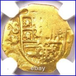 1599-1612 Spain Gold Cob Escudo Philip III Coin 1E Certified NGC XF Detail EF 1599-1612 Spain Gold Cob Escudo Philip III Coin 1E Certified NGC XF Detail EF