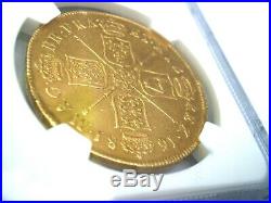 1681 Uk Great Britain 5 Guineas Pounds Dollars 8 Escudos Reales Gold Coin Rare
