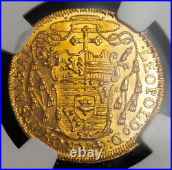 1728, Salzburg, Leopold Anton Freiherr von Firmian. Gold Ducat Coin. NGC MS-64