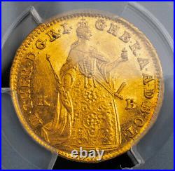 1765, Kingdom of Hungary, Maria Theresa. Gold Ducat Coin. Kremnitz! PCGS MS-61