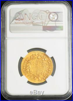 1771/2, Kingdom of Naples, Ferdinand IV. Gold 6 Ducati Coin. Overdate! NGC MS62