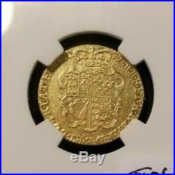 1771 Great Britain George III Gold Guinea Ngc Xf 40 High Grade Great Coin