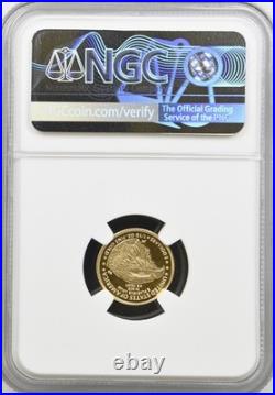1776-2026 W Proof $5 American Gold Eagle 1/10 oz NGC PF69 Ultra Cameo AG1