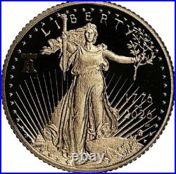 1776-2026 W Proof $5 American Gold Eagle 1/10 oz NGC PF69 Ultra Cameo AG1