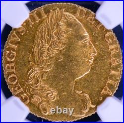 1784 Great Britain Gold Guinea George III NGC AU55 Historic UK Gold Coin