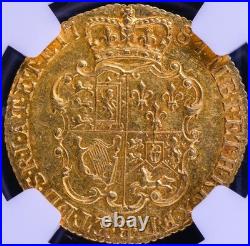 1784 Great Britain Gold Guinea George III NGC AU55 Historic UK Gold Coin