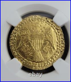 1787 GOLD Ephraim Brasher Half Doubloon. 999 NGC GEM BU