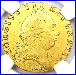 1792 Britain UK George III Gold Guinea Coin 1G Certified NGC AU Details