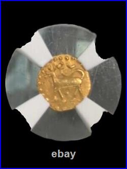 1800-50 Thailand Kupang Patano Gold NGC MS62 WG1