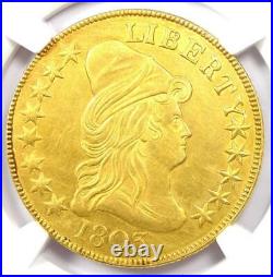1803 Capped Bust Gold Eagle $10 Coin NGC Uncirculated Details (UNC MS) Rare