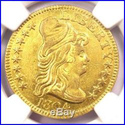 1804 Capped Bust Gold Half Eagle $5 Certified NGC AU Details Rare Gold Coin