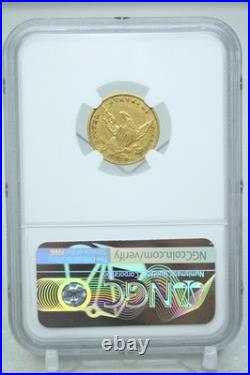 1834 $2.5 Classic Head Gold Quarter Eagle NGC XF45 #0001