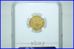 1834 $2.5 Classic Head Gold Quarter Eagle NGC XF45 #0001