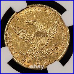 1838 G$5 Classic Head Gold Half Eagle Some Luster NGC AU Details SKU-G3589