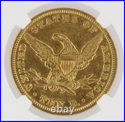 1845 Liberty Head Gold Eagle NGC XF45 $10 Philadelphia Minted Gold Coin 1845 Liberty Head Gold Eagle NGC XF45 $10 Philadelphia Minted Gold Coin