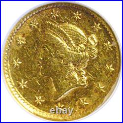 1851-C $1 One Dollar Gold Coin NGC XF-45