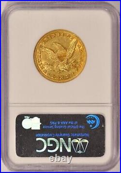 1851-O $10 Gold Liberty Eagle Coin NGC AU58 New Orleans Minted Pre-1933 Gold