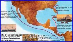 1854-O SS-CENTRAL-AMERICA 2-COIN-GOLD-SET- $2.50 & $3.00/NGC REV PF70/FDI/Cabral