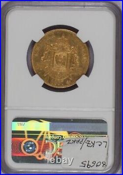 1857-A France Gold 50 Francs NGC MS61