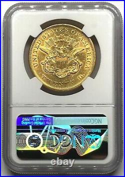 1861 $20 Liberty NGC AU55 Double Eagle Gold Coin (4732462-001) Civil War Era
