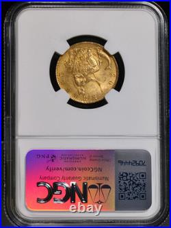 1873 HC CS Denmark Gold 20 Kroner NGC MS62 1873 HC CS Denmark Gold 20 Kroner NGC MS62