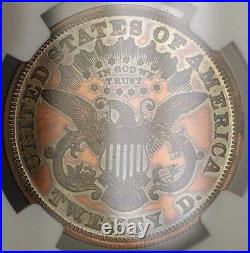 1875 $20 Liberty Double Eagle Proof Pattern Coin J-1448 NGC PF-61 WW Not Gold