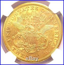 1875-CC Liberty Gold Double Eagle $20 Carson City Coin NGC Genuine AU Detail