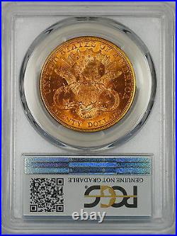 1878 $20 Liberty Double Eagle Gold Coin PCGS Genuine UNC Details (Choice BU)