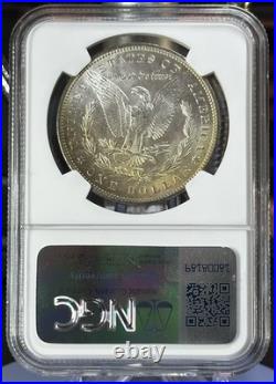 1883 O Morgan Silver Dollar Stunning Gold Toning Toned Ngc Ms64 Toner Coin