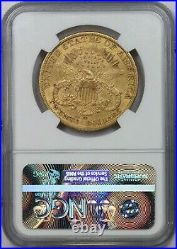 1884-CC NGC $20 Gold Liberty Double Eagle AU55 Carson City Coin