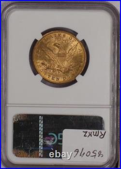 1892-O Gold Liberty Head $10 NGC MS61. BU New Orleans Mint Eagle