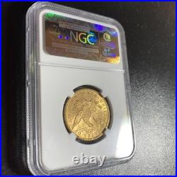 1894 $10 Liberty Head Eagle Gold Coin NGC MS61. Pre 1933 with Motto 132 Yrs Old