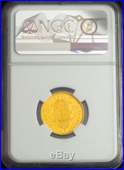 1894, Principality of Bulgaria, Ferdinand I. Rare Gold 20 Leva Coin. NGC AU+