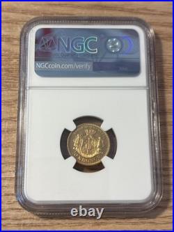 1901 Eb Sweden Gold 10 Kronor Ngc Ms65 Oscar II