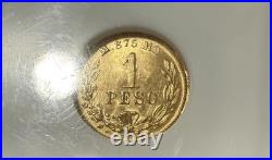 1903MO M Mexico G1P. Gold 1 Peso Coin NGC MS63