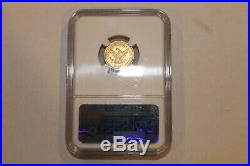 1904 Coronet $2.50 quarter Eagle Gold. NGC MS 63. Superb, bright coin. Except