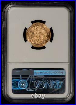 1904 Venezuela 20 Bolivares Gold Coin NGC MS 61.1867 AGW SKU-G4946