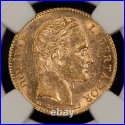 1904 Venezuela 20 Bolivares Gold Coin NGC MS 61.1867 AGW SKU-G4946