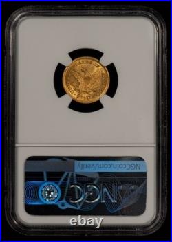 1905 G$2.50 Liberty Head Gold Quarter Eagle Frosty NGC MS 62 SKU-G5718
