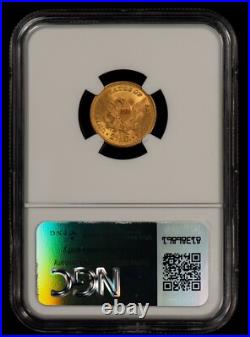 1905 G$2.50 Liberty Head Gold Quarter Eagle NGC MS 64 SKU-G4967