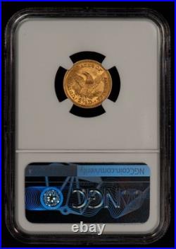1907 G$2.50 Liberty Head Gold Quarter Eagle Frosty NGC MS 63 SKU-G5720