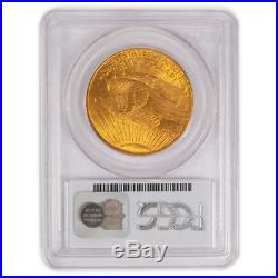 1907 to 1927 $20 St. Gaudens Gold Double Eagle PCGS MS64 Random Year