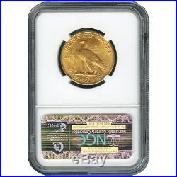 1907 to 1932 $10 Indian Head Gold Eagle NGC MS63 Random Year