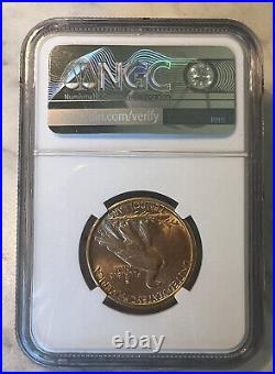 1908 D USA $10 Gold Indian Coin AU 58 Eagle NGC