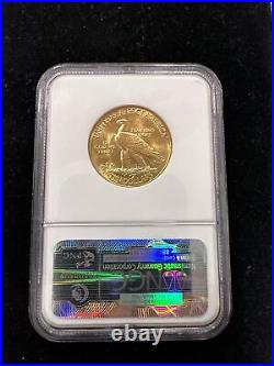 1908 Motto US Indian Head Eagle $10 Gold Coin NGC AU 58