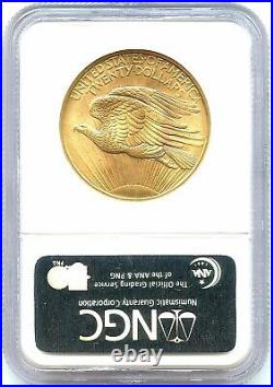 1908 No Motto $20 Saint Gold Double Eagle, NGC MS-67, Wonderful Monster Coin