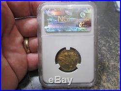 1909 5 Dollar Indian Gold Coin In Ngc Ms61 Uncirculated Condition