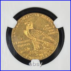 1909 Indian Head Half Eagle Gold Coin NGC MS62 pre33 1909 Indian Head Half Eagle Gold Coin NGC MS62 pre33